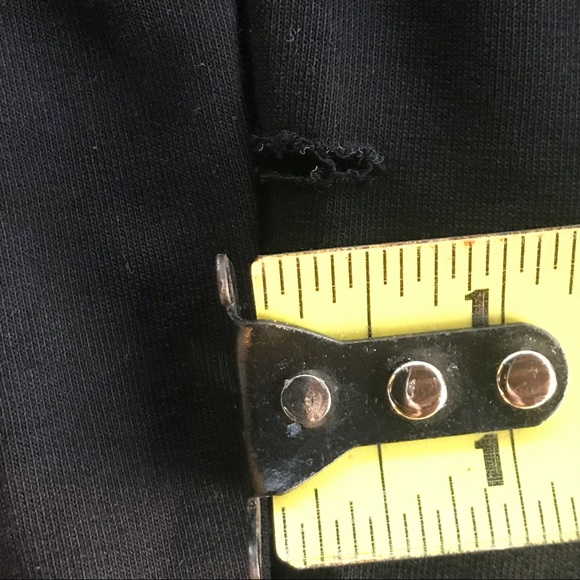 Simin T s.p.a. (Armani) black Jacket with white trim, front zip pockets XXL - Picture 15 of 16